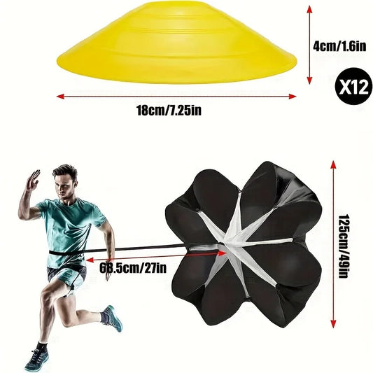 Kit de Entrenamiento Elite 5-en-1: Agilidad, Velocidad y Potencia | Lobo Prime