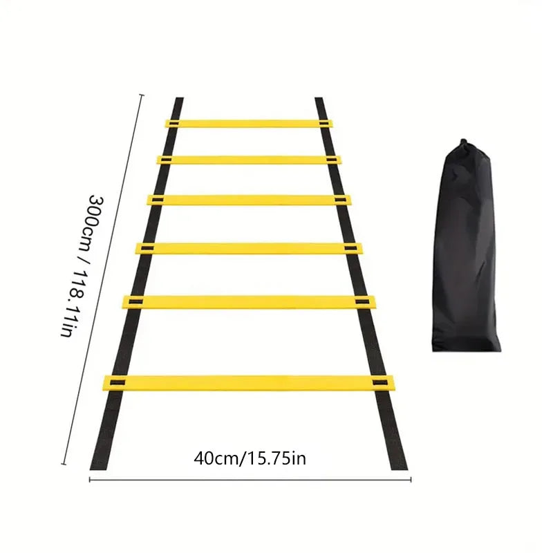 Escalera de Agilidad y Velocidad Pro: Entrenamiento de Élite | Lobo Prime