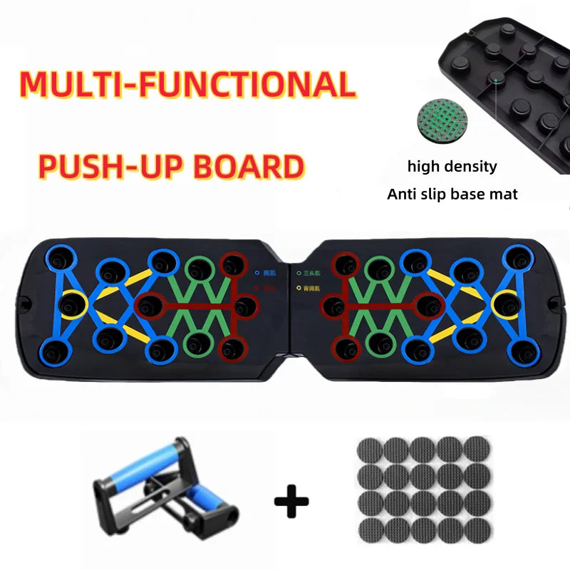Tabla Push-Up Pro 14 en 1: Sistema de Entrenamiento Multifuncional | Lobox