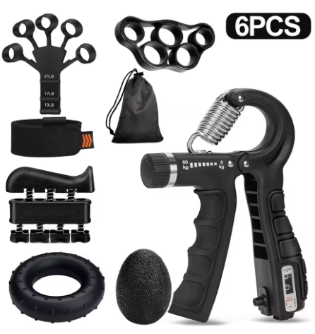 Lobox Grip Pro - Fortalecedor Ajustable de Antebrazos