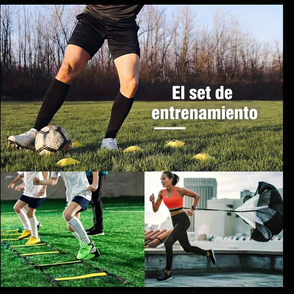 Kit de Entrenamiento Elite 5-en-1: Agilidad, Velocidad y Potencia | Lobo Prime
