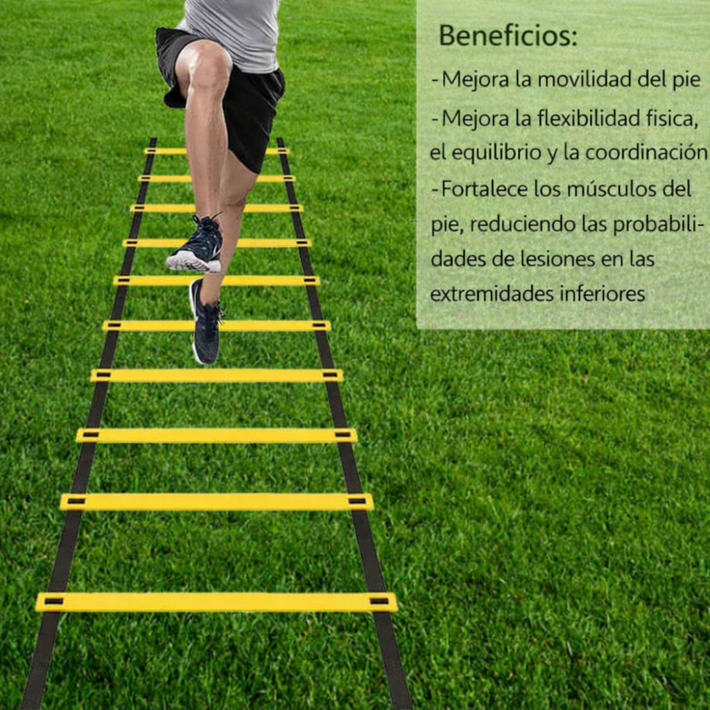 Escalera de Agilidad y Velocidad Pro: Entrenamiento de Élite | Lobo Prime