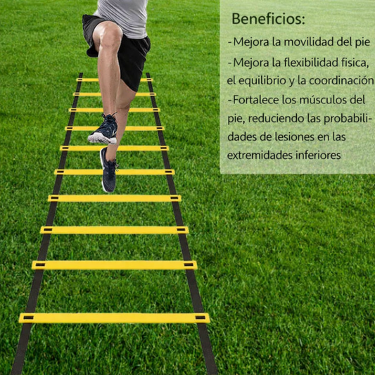 Escalera de Agilidad y Velocidad Pro: Entrenamiento de Élite | Lobo Prime