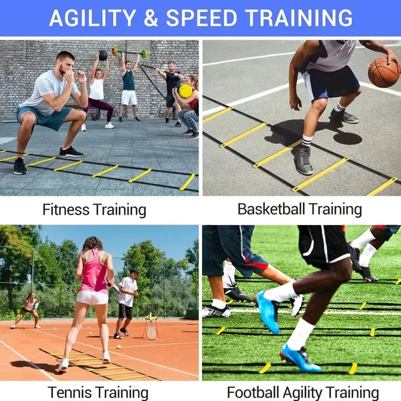Escalera de Agilidad y Velocidad Pro: Entrenamiento de Élite | Lobo Prime
