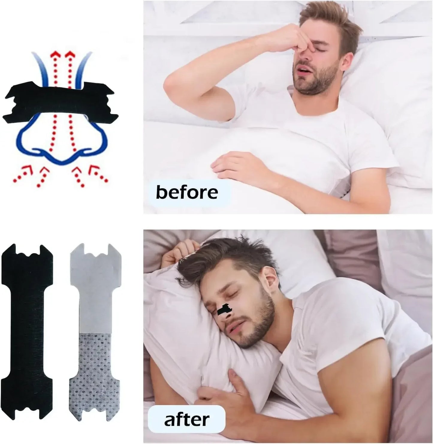 Lobox AirFlow Pro™ - Tiras Nasales de Alto Rendimiento