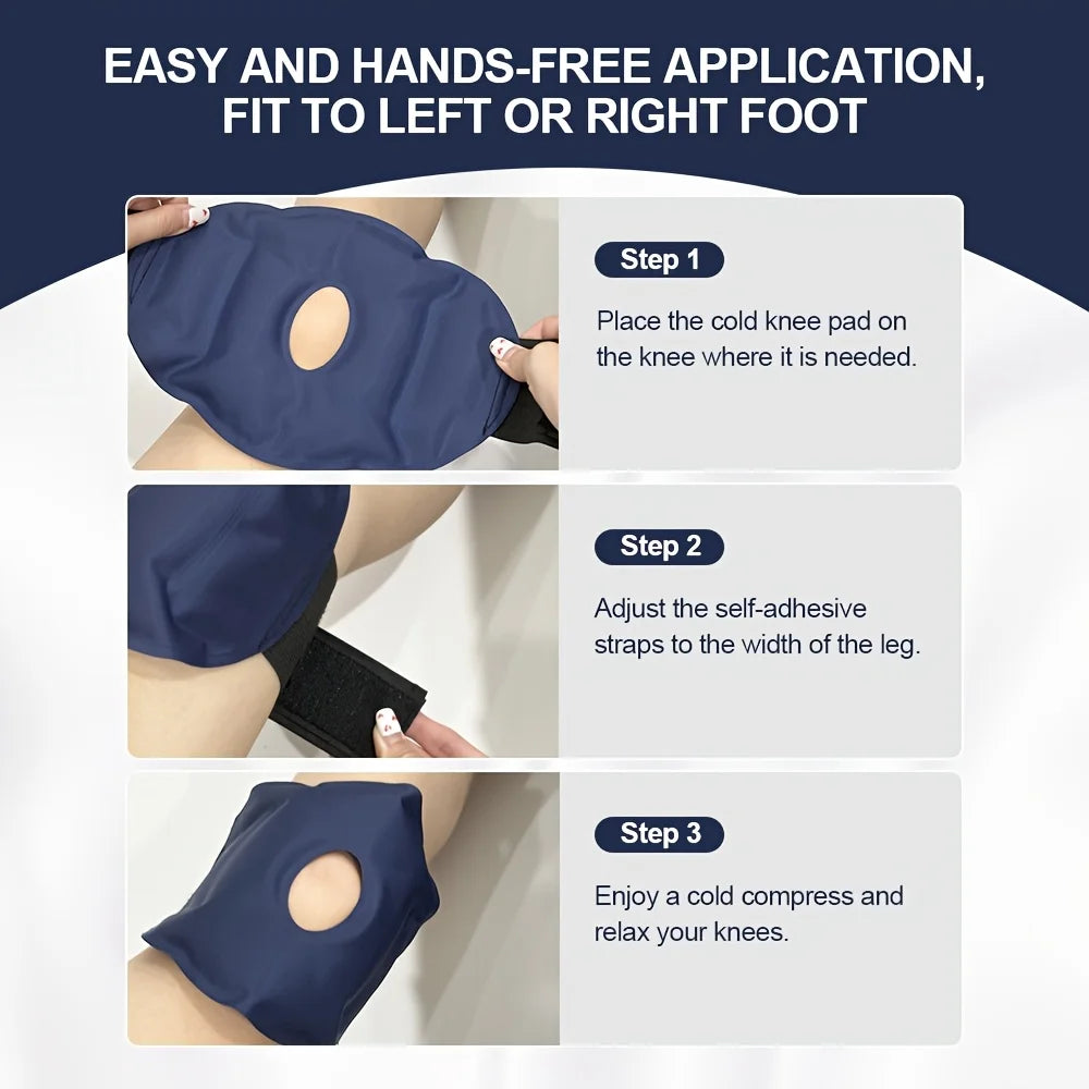 Rodillera de Gel Pro: Compresa de Frío Reutilizable para Recuperación y Alivio | Lobox