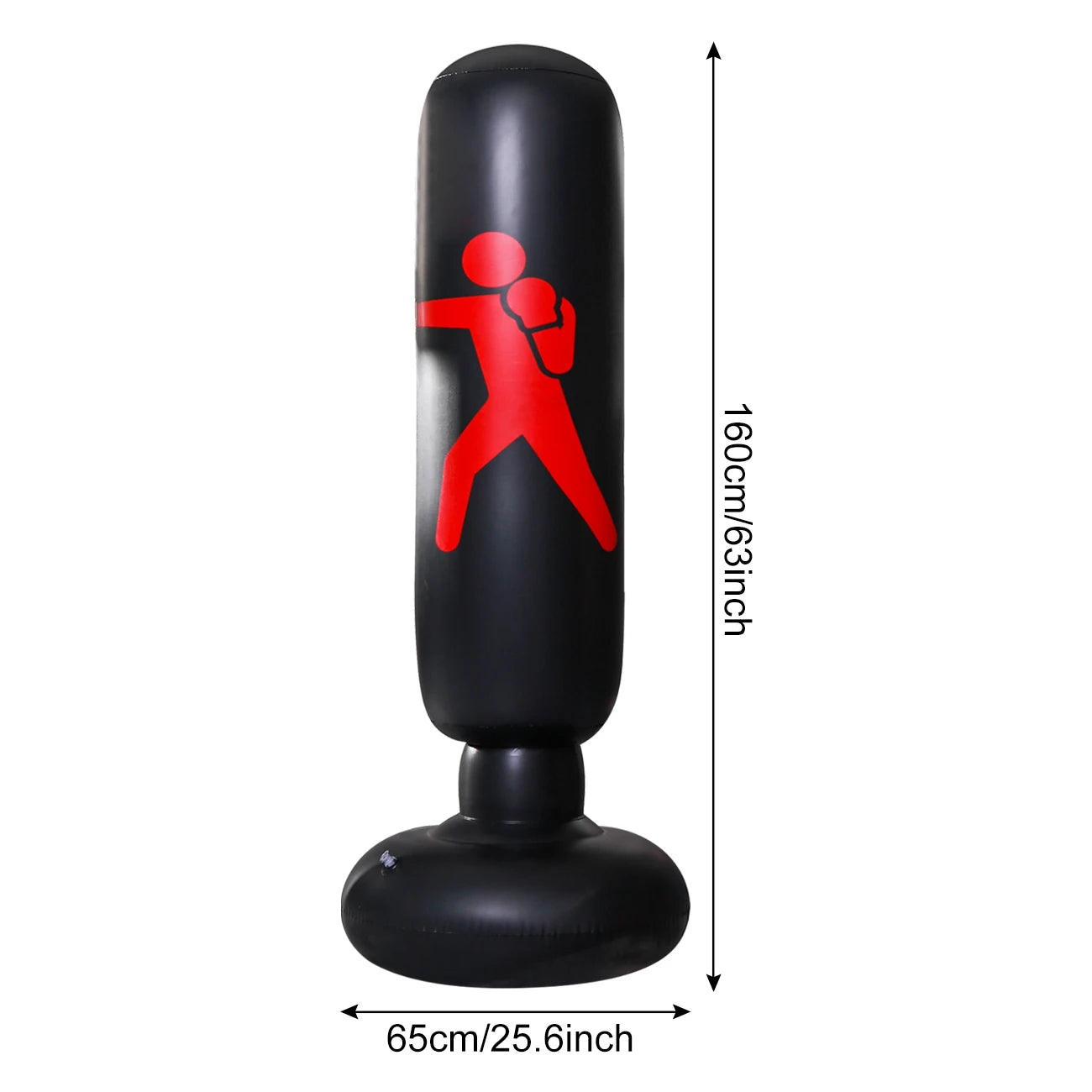 Saco de Boxeo Inflable Lobox Strike - 1.6m Pro-Training